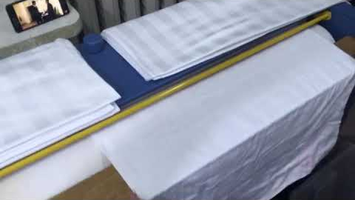 Гладильный каток Helen Н120.20 (220В) в работе - отзыв гостиницы,  г. Москва