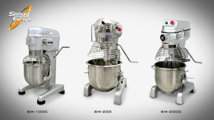 Планетарные миксеры с механическим управлением Sinmag SM