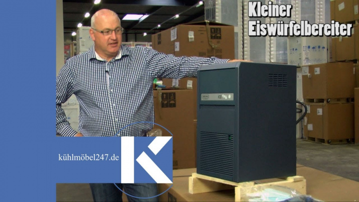 BREMA Eiswürfelmaschine Eiswürfelbereiter für Gastronomie Gastro CB 184 - www.kuehlmoebel247.de