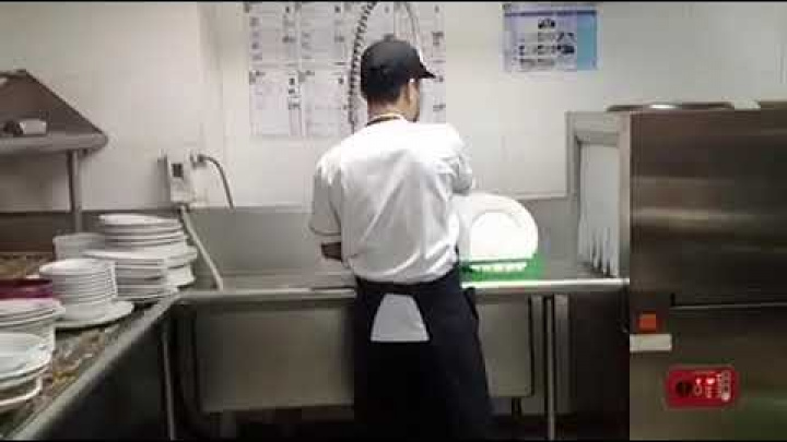 Hướng dẫn vận hành máy rửa bát băng chuyền Comenda AC2