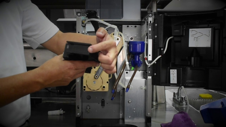 Preparación y limpieza de una Necta Korinto Prime