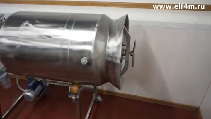 Массажеры вакуумные ИПКС-107 для посола мяса, птицы на 100 и 200 литров