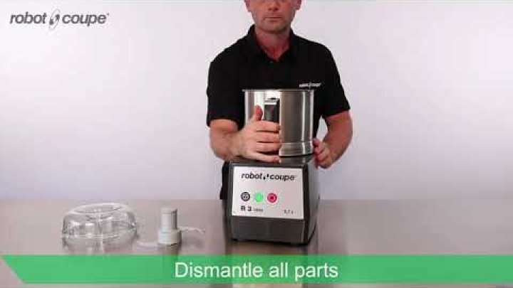 Robot-Coupe R3-1500 R3-3000 Cutter Mixer: Cleaning & Maintenance