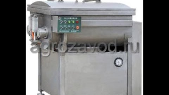 Вакуумная фаршемешалка ZJB 150 AR завода Foodatlas