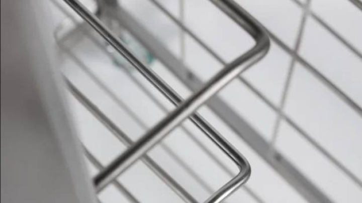 Тележка шпилька RESTOINOX ТШРППР-12/360/540 под подносы универсальная на радиусной трубе