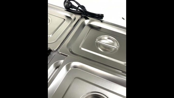 Мармит с подогревом настольный (4 бункера) EH-4 Foodatlas