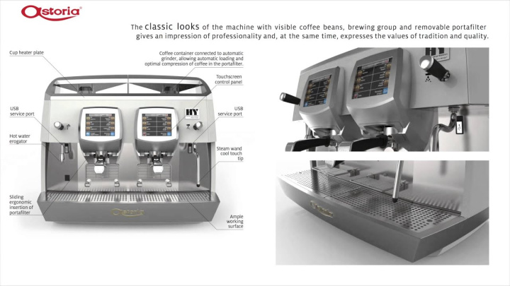 Astoria HYbrid coffee machine
