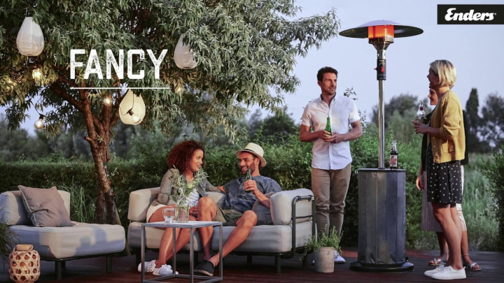 Enders FANCY // Terrassenheizer Gas //  ECO-Plus Brenner 8kW