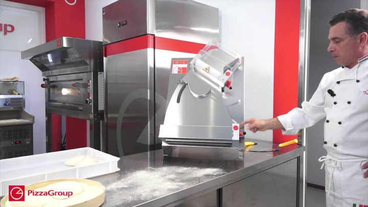 Come funziona la dilaminatrice Pizza Group