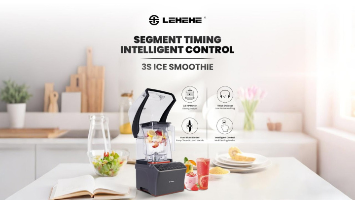 Lehehe E8D Commercial Blender – Power, Precision & Efficiency