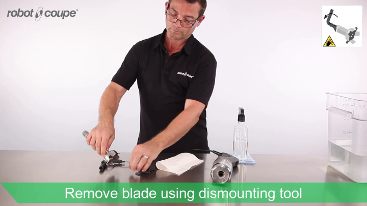 Robot-Coupe MMP 160 V.V. Cleaning & Maintenance