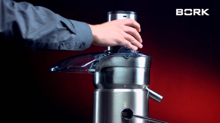 Инструкция BORK S800 - сборка соковыжимателя BORK по инструкции
