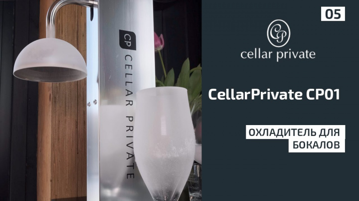 Охладитель бокалов Cellar Private CP01