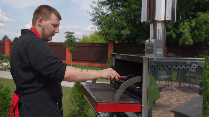 Мясо с овощами на гриле Vesta