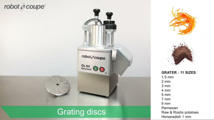 Robot-Coupe CL50 Gourmet Accessories