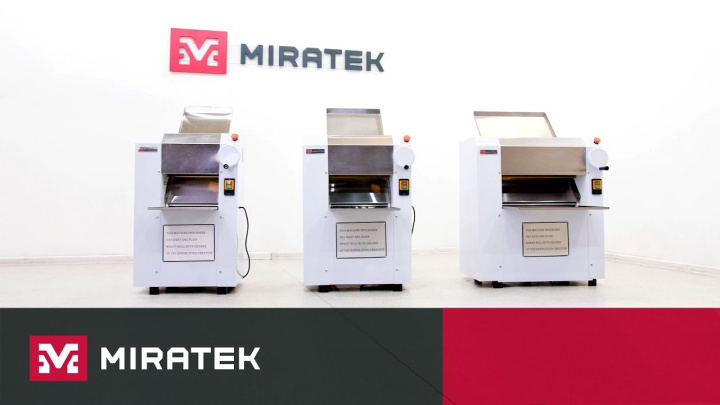 Тестораскаточные машины для крутого теста Miratek KR-300, Miratek KR-350, Miratek KR-500