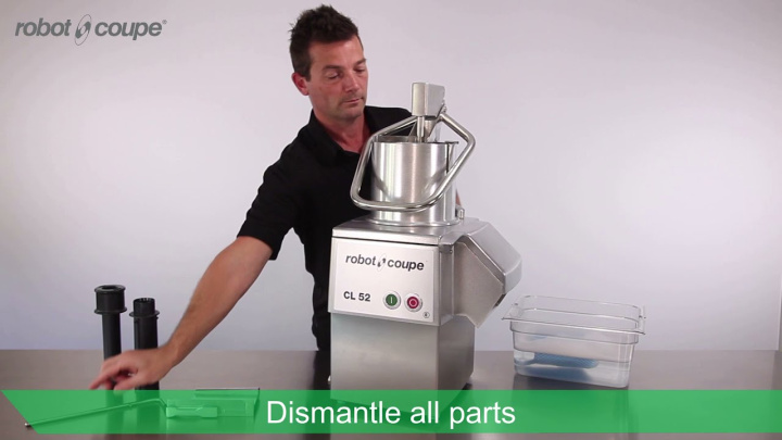 Robot-Coupe CL52 Veg Prep Machine: Cleaning & Maintenance