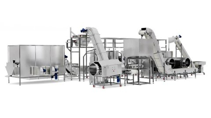 Robolabs commercial popcorn production line