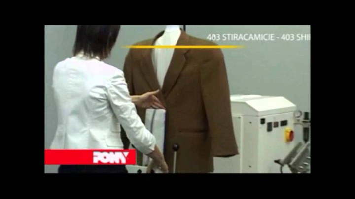 Профессиональный паровой манекен Pony ( Италия) MG-403.flv