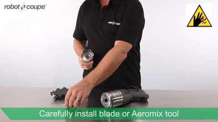 Robot-Coupe MMP 160 V.V. Assembly & Operation