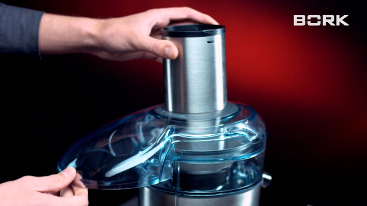 Видео инструкция к BORK S700 - сборка соковыжималки BORK S700