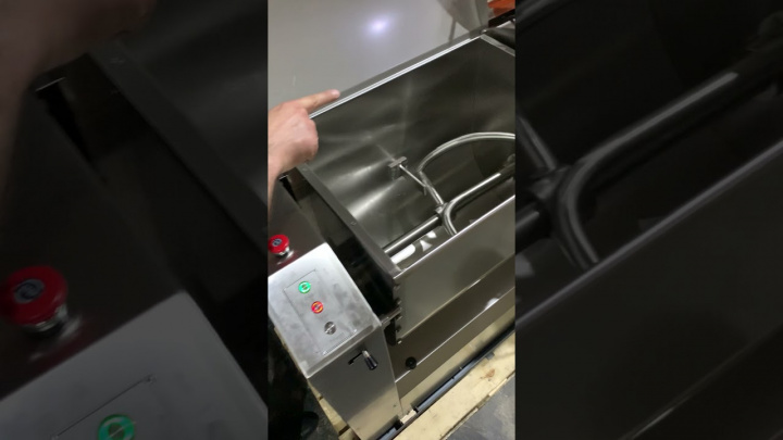 Преимущества и безопасность тестомеса пельменного HWT 50 Foodatlas, тестомес горизонтальный