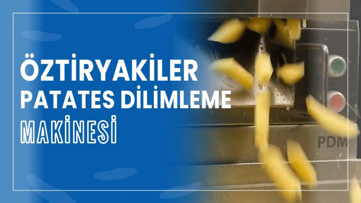 Öztiryakiler Patates Dilimleme Makinesi