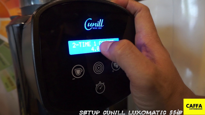 Setup Cunill Luxomatix