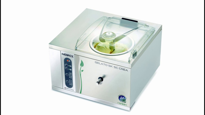 Presentazione nuove macchine per gelato ecologiche serie i-green