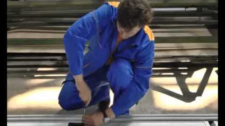 Монтаж откатной двери для холодильной камеры POLAIR