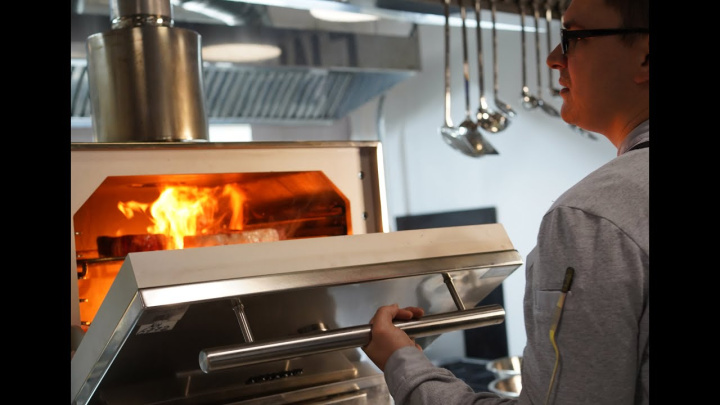 Гриль-печь VOLDONE аналог Хоспер (Josper) в работе