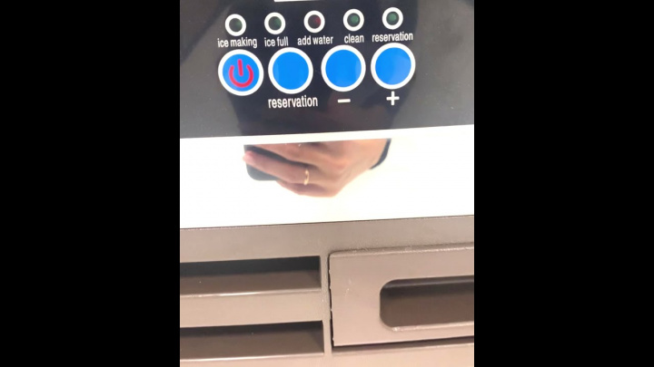 Льдогенератор BY-1350F Foodatlas (куб, проточный)