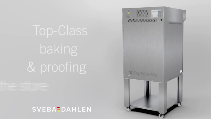 Sveba Dahlen mini rack oven S Series SR130 rotating info