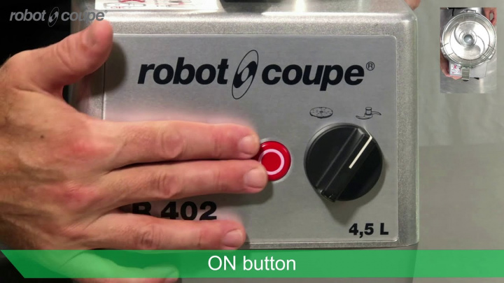 Robot-Coupe R402  Food Processor: Assembly & Operation