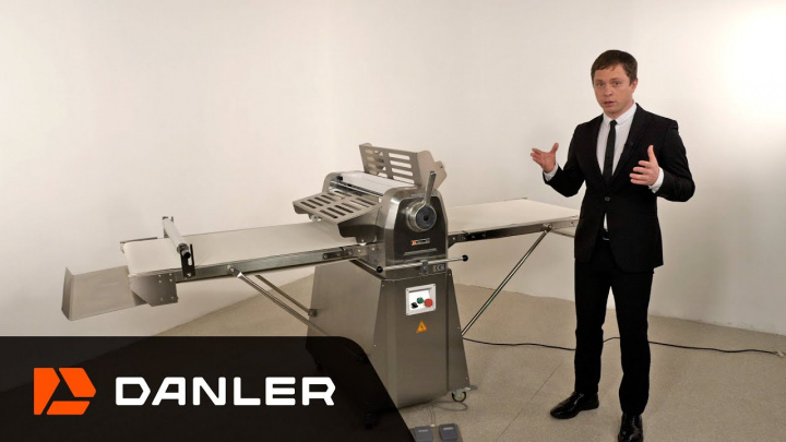 Тестораскаточная машина для слоёного теста Danler KDF-650