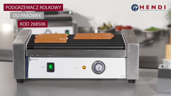 HENDI forgóhengeres virslisütő 7 hengeres HENDI 268506 HFSE.hu HENDI webshop