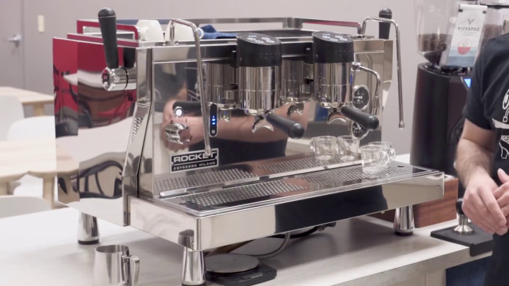 RE DOPPIA 2GR ROCKET ESPRESSO профессиональная кофемашина эспрессо для ресторана бара кафе