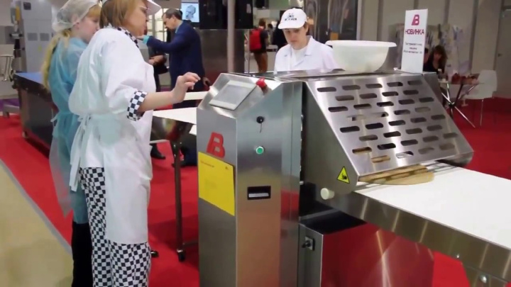 Презентация тестораскаточной машины Восход Ролл-автоматик