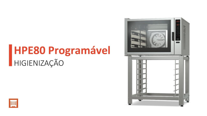 Higienização | Forno HPE 80 Programável