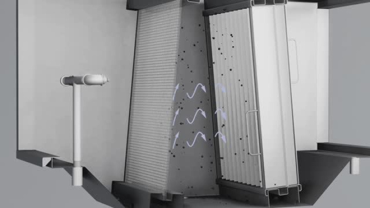 Принцип работы горизонтального гидрофильтра FILTECH