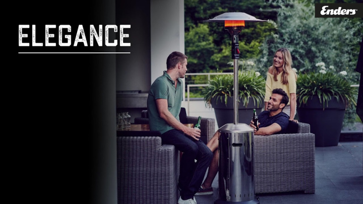 Enders ELEGANCE // Terrassenheizer Gas // ECO-Plus Brenner 8 kW