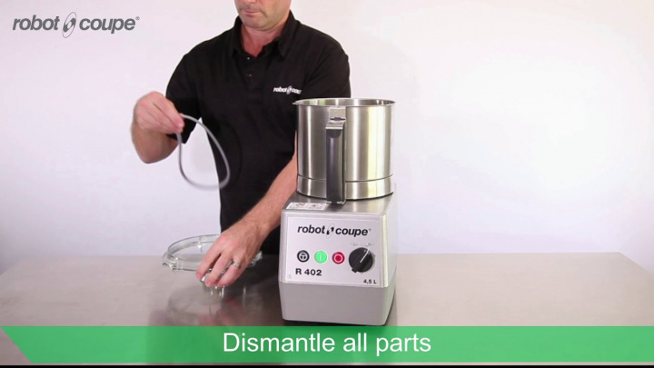 Robot-Coupe R402 Food Processors: Cleaning & Maintenance