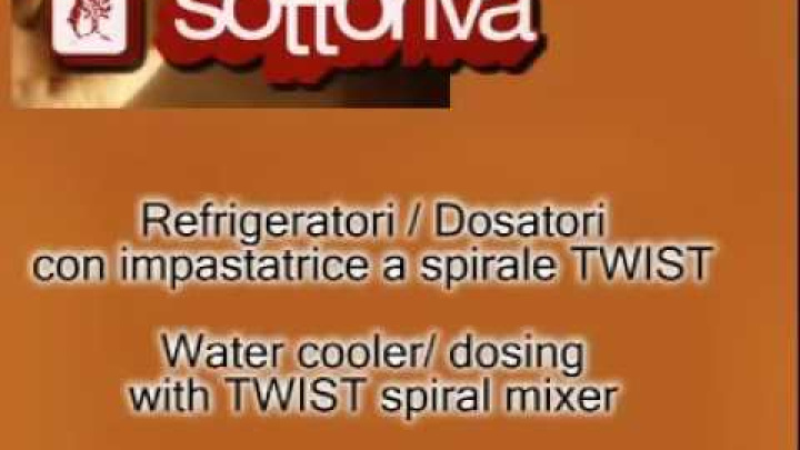 Замес теста с помощью Sottoriva SA (англ.)