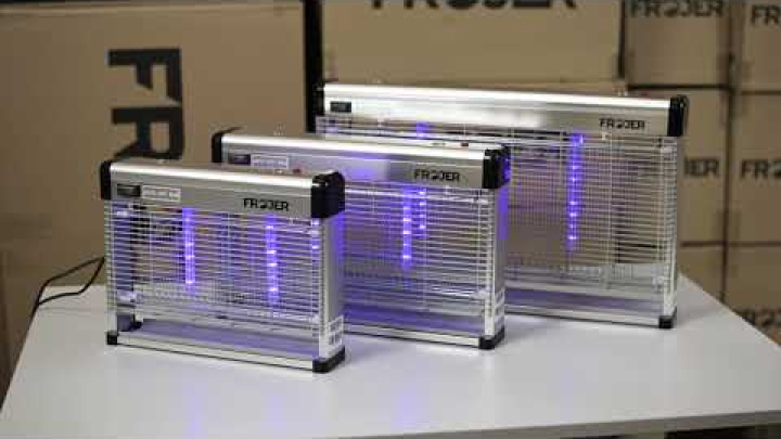 Обзор на ловушку от насекомых российский бренд FROJER DX WP #лампы #ловушки #насекомые#обзор#природа