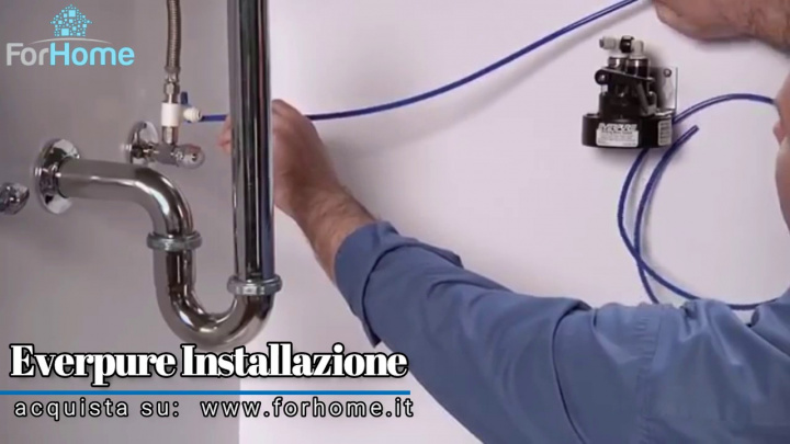 EVERPURE INSTALLAZIONE KIT SOTTOLAVELLO