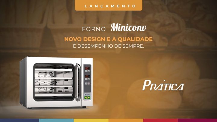 Forno Miniconv Tradicional | NOVO DESIGN