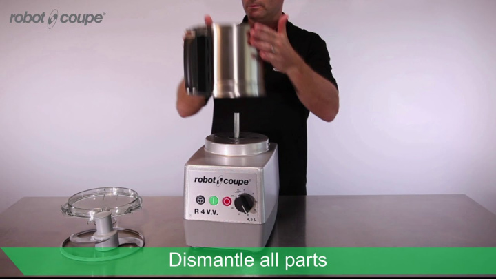 Robot-Coupe  R4 VV  Cutter Mixer: Cleaning & Maintenance