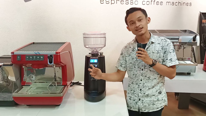 NUOVA SIMONELLI MDJ GRINDER REVIEW BAHASA INDONESIA