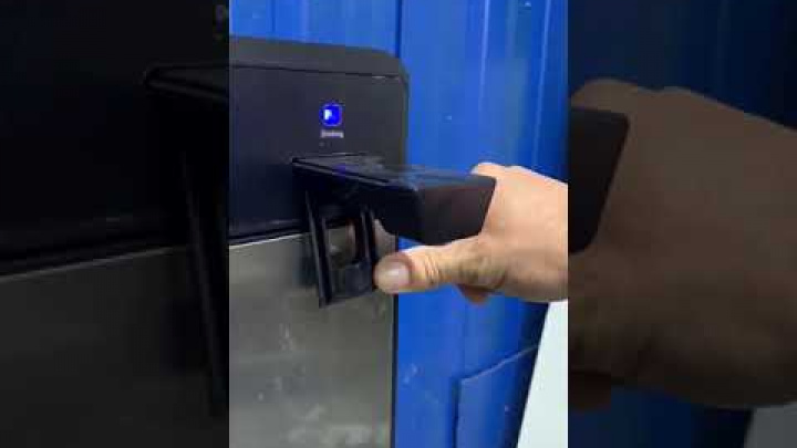 Ледогенератор серии BY. Видео автоматика налив воды ( льдогенератор )