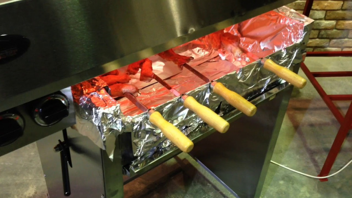 Газовая шашлычница GRILL MASTER